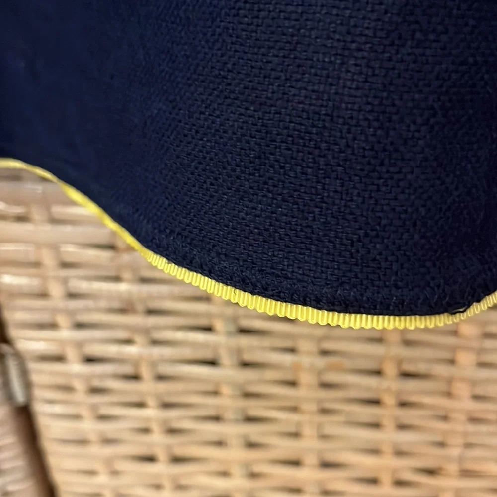 Lilly Pulitzer 💚💙💛skirt size 14, with ribbon and yellow piping. NWT, NWB - Picture 5 of 8